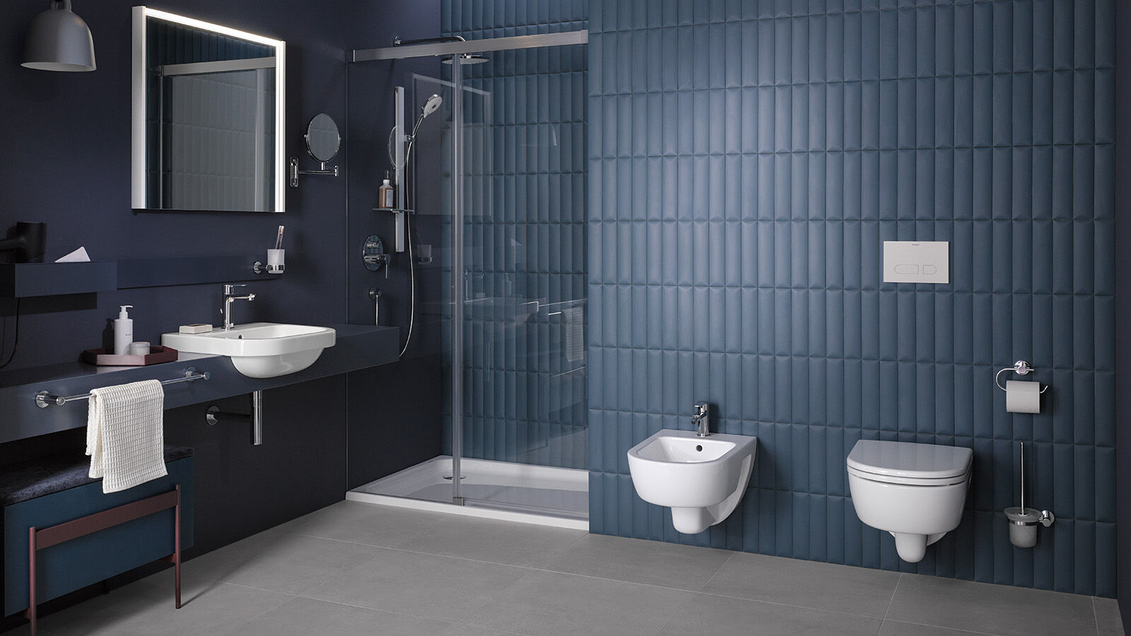 Complete bathroom range D-CODE for Duravit